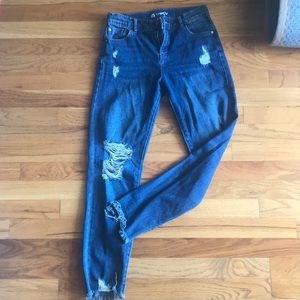 Tractr distressed jeans